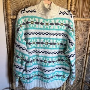 American Eagle fairisle sweater